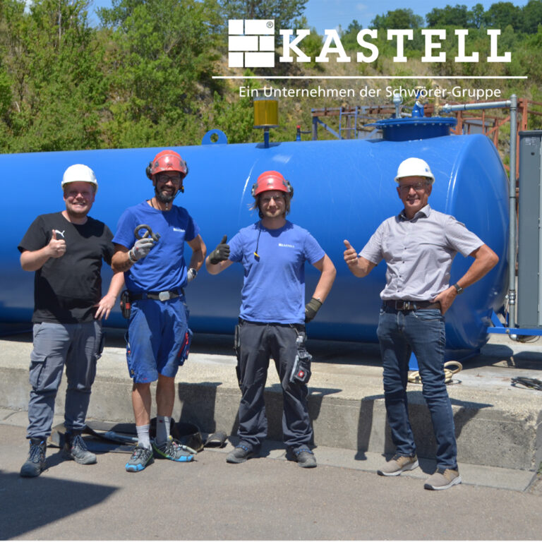 Kastell - Modernisierung unserer Dieseltankstelle