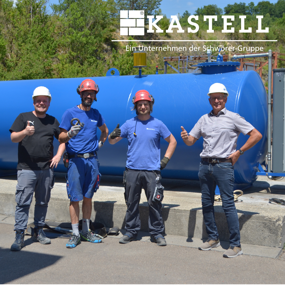 Kastell - Modernisierung unserer Dieseltankstelle