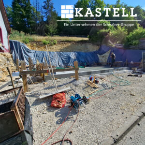 Kastell Bauvorhaben