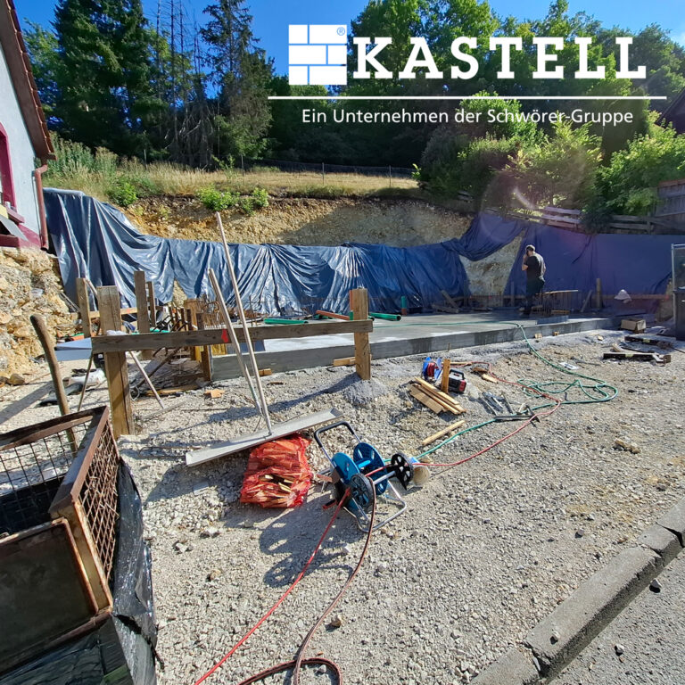 Kastell Bauvorhaben